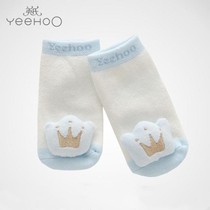 YEEHOO British baby socks autumn and winter thickened newborn non-slip cotton socks 189A7745 189A7746