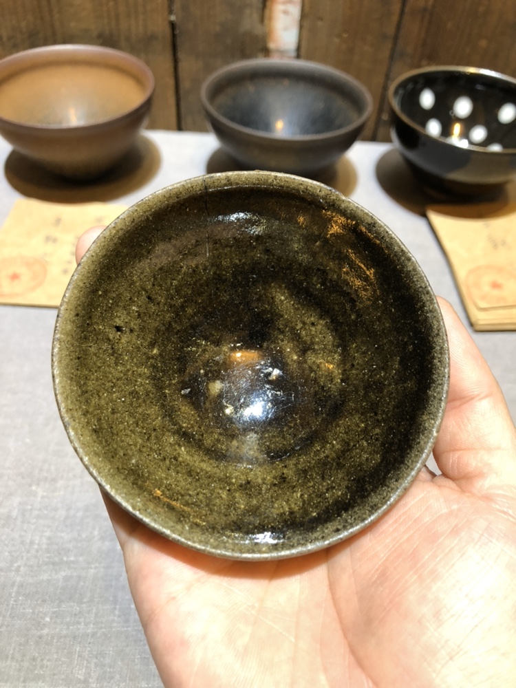 Song Dynasty Jianzhan Tea End Xiaozhan Japanese Tianmu Polygonum Cold Juice Tianmu Yuzi Glaze Xiaozhan