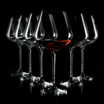 Family Party Goblet Wine Glass Decanter Set Burgundy lead-free Crystal Large red wine glass 6pcs