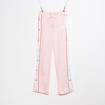 AND1 sports trousers 2021 new womens new womens knitted pants leggings quick removal retro trend Sports womens pants