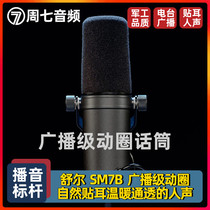 Shure SM7B broadcast-grade vocal dynamic microphone Live K song broadcast host radio sound insulation