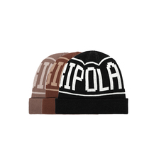 BIPOLAR letter jacquard cold hat national trend cotton hat men and women wild warm Foundation leisure Hip Hop Street