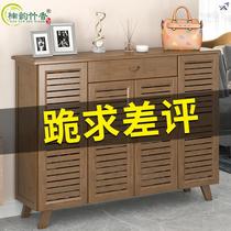 The shoe cabinet outside the door is a simple porch cabinet for household corridors. Multi-layer indoor good-looking dust-proof shoe rack storage box