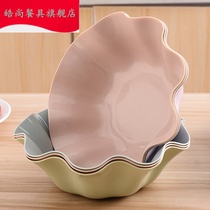 Fruit plate creative cute plastic candy color living room household personality fashion Nordic style luxury high-end