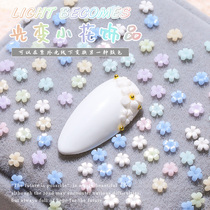 1000 Sun color color flower manicure jewelry mini diy girl heart Japanese hipster simple three-dimensional