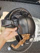 New TMK-01 type Winter full leather tank hat motorcycle safety helmet sheepskin hat fur one