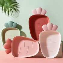 Plastic Fruit Tray Mesh Red Fruit Pan Home Creative Living Room Modern Melon Dried Fruit Tea Table Fruit Basin Snack Candy Box
