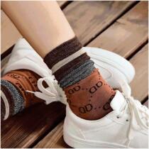 Stacking socks female dazzling wind Hyuna Net red tube new Joker with trend version personality 2019 Korean version