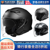 SHOEI J-CRUISE motorcycles 3 4 helmets for half armor double lenses imported shoei helmet