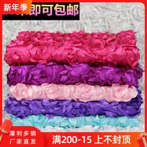 New wedding carpet rose petal carpet T table carpet wedding rose carpet arrangement props