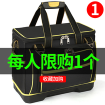 Electrician kit multifunctional repair tool bag canvas wear-resistant thick installation hardware shoulder work bag small