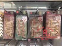 Japan Dachuang Daiso hollow long tail clip iron clip dovetail clip gold brass wire binder clip