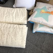 Cotton knitted cotton baby-coated newborn cover filled Xinjiang cotton washable hand-held quilt 90