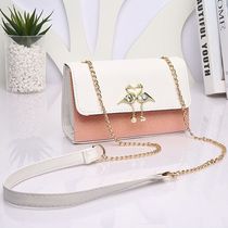 Bag crossbody Korean e female students fashion simple shoulder bag small bag women bag 2020 new color color chain