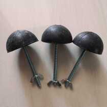 Rubber ball rubber Hemisphere Wave gum T-bar hanger Sole rubber wave duckbill buckle hanger Staircase Embedded core film