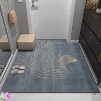 Access corridor carpet door mat Entry door dirt resistant mat Modern light luxury foot mat free cutting Nordic style