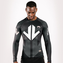 Venom fitness clothing tight long sleeve compression anti-wear clothing fitness clothing long sleeve