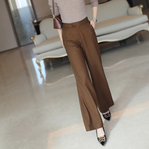JOLIMENT Wan take Tibetan meat high quality fashion double high quality imitation wool temperament Joker casual pants women