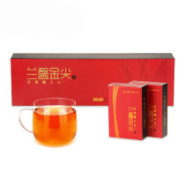 Guizhou Lanxin Jinjian Zunyi black tea 120 grams Jin Junyi eyebrow class gift box Lanxin bird tongue tongue