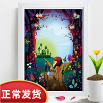 Animal Kingdom Cross Stitch 2021 New Style Thread Embroidery Self Embroidery Handmade Living Room Bedroom Childrens Simple European Small Piece