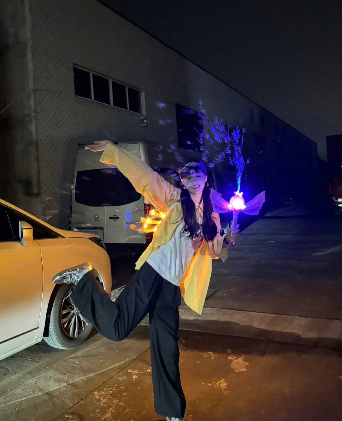 ANN ANDELMAN明星同款阔腿裤 休闲西裤高腰直筒设计拉长比例