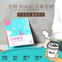 (new product) Ingredients Taste) Esseguchi Adora anaerobic sun Tan Boutique Coffee Bean 120g Milled Powder