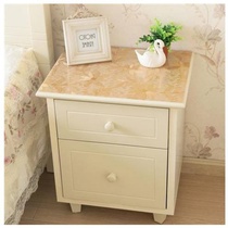 Waterproof disposable bedside table cloth pvc TV cabinet tablecloth tablecloth Crystal pad European style pastoral shoe cabinet soft glass