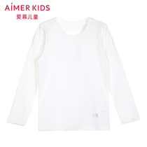 aimer kids love childrens thermal underwear boys cotton spandex long sleeve top autumn clothes AK3720271