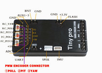 Alexmos BGC32-bit Gimbal controller Encoder motor TinyPro three-axis gimbal motor control board