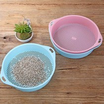 Material Screened b Horticultural Plastic Soil Screen Sifting Sand pebble filtered Multi-meat granular Tuilsieve Gardening Griddle