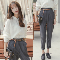 Autumn 2021 new large size womens clothing fried street light cooked style Western style fat mm two-piece suit age reduction and thin spring and autumn season