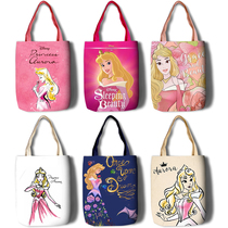 Sleeping Beauty Sleeping Beauty Princess Aurora women shoulder bag canvas shopping bag