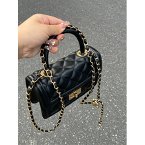 Bag Pack 2023 new bag Fashion Women Bag Autumn Winter Advanced Sensation Hand Rhombus Chain Bag Single Shoulder Slanted Satchel Bag