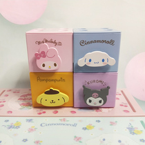 (Mini Trinket Box) Kulomi Jade Gui Dog Beauty Leti Pudding Dog Square Jewelry box