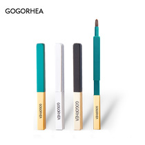 RHEA) must enter the small gold bar small lip brush female portable telescopic beginner concealer brush fully enclosed with cover