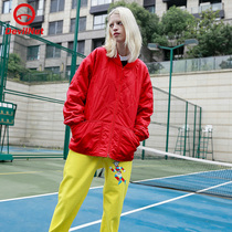 DEVIL NUT Tide brand demon men and women with the same Chinese Red New Year red coat DN AET