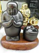 Eddie Gulong car perfume lasting fragrance car aromatherapy interior accessories Maitreya Buddha Ping A Seat type Ornaments