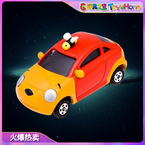  TAKARA DOMECA TOMY TOY DM-03 Winnie the Pooh Krut spot boy alloy car model