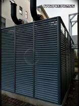 Fence grille cooling air conditioning external machine cover unit outdoor installation of transformed mesh protective fence? Engineering