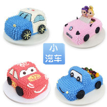 Cake model simulation 2021 New Net red car window sample birthday cake model fake cake