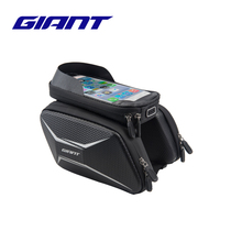 Jiante rain large capacity touch screen mobile phone upper pipe bag waterproof front beam bag tail bag bicycle bag riding equipment