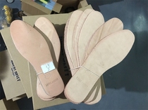 1907 thickened leather first layer cowhide insole 875 breathable sweat absorption shock absorption deodorant 100% vegetable tanned leather for men and women