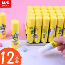 Chenguang solid glue stick 12 large 21g 36g high viscosity kindergarten childrens manual class strong glue 21g 36g 7102 7103 large office student supplies