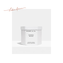 Authorized AYDRY CO to import Japanese-American perfumer scented candles Soy wax fragrance hexagonal tin cans