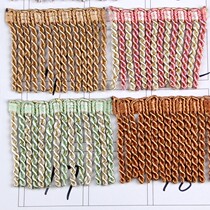 Curtains sofa decoration lace accessories diy accessories 8CM rope rope dragon must flow su 6 cm twisted spark