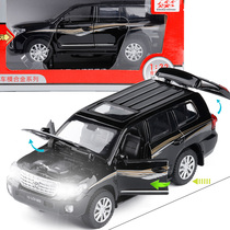 Metal Simulation 1 32 Land Cruiser Land Cruiser Alloy Car Model Toy Police Car