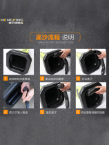 No parking column warning pile reflective cone road cone ice cream bucket rubber traffic roadblock do not park sign