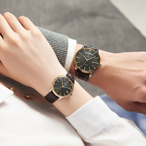 Swiss tangin sky blue minimalist brand imported machinery Table lovers A pair of brands Mens watches