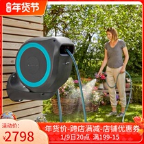 German imported Kadina GARDENA labor-saving automatic recycling telescopic gardening water wall-mounted high-pressure water pipe car