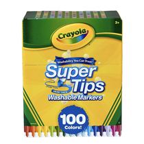 American Crayola Painted Pediatrics 100 100 50 20 20 Children Washable Fine Rod Watercolor Pen Mark Pen